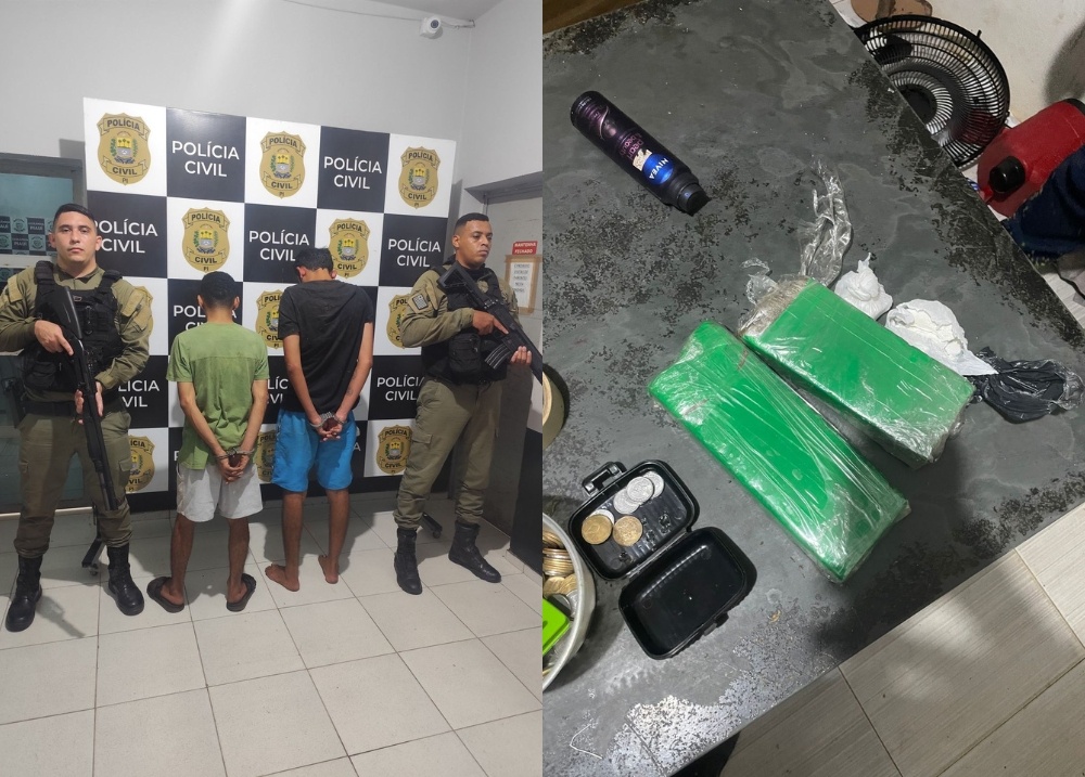 Suspeito de tráfico de drogas é preso após perseguição policial em Luzilândia