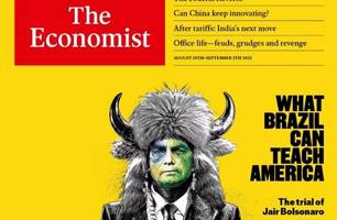 The Economist chama Bolsonaro de extremista e elogia democracia brasileira (Foto: Reprodução) The Economist chama Bolsonaro de extremista e elogia democracia brasileira (Foto: Reprodução)