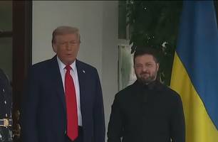 Trump e Zelensky (Foto: CNN) Trump e Zelensky (Foto: CNN)