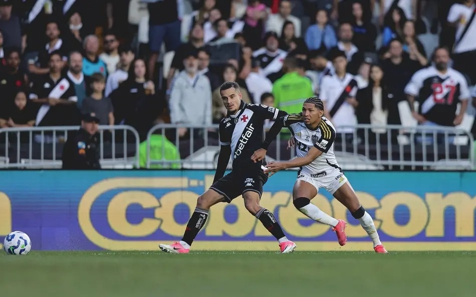 Vasco e Atlético-MG empatam em jogo com gol mais rápido do Brasileirão 2025