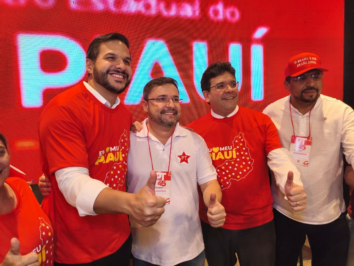 Washington Bandeira, Fábio Novo, Rafael Fonteles e João Pereira.