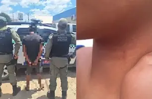 Adolescente de 13 anos é agredida pelo companheiro na frente do filho no Piauí (Foto: Reprodução)