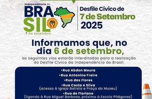 Amarante realiza desfile cívico em comemoração à Independência do Brasil (Foto: Reprodução/Redes sociais) Amarante realiza desfile cívico em comemoração à Independência do Brasil (Foto: Reprodução/Redes sociais)