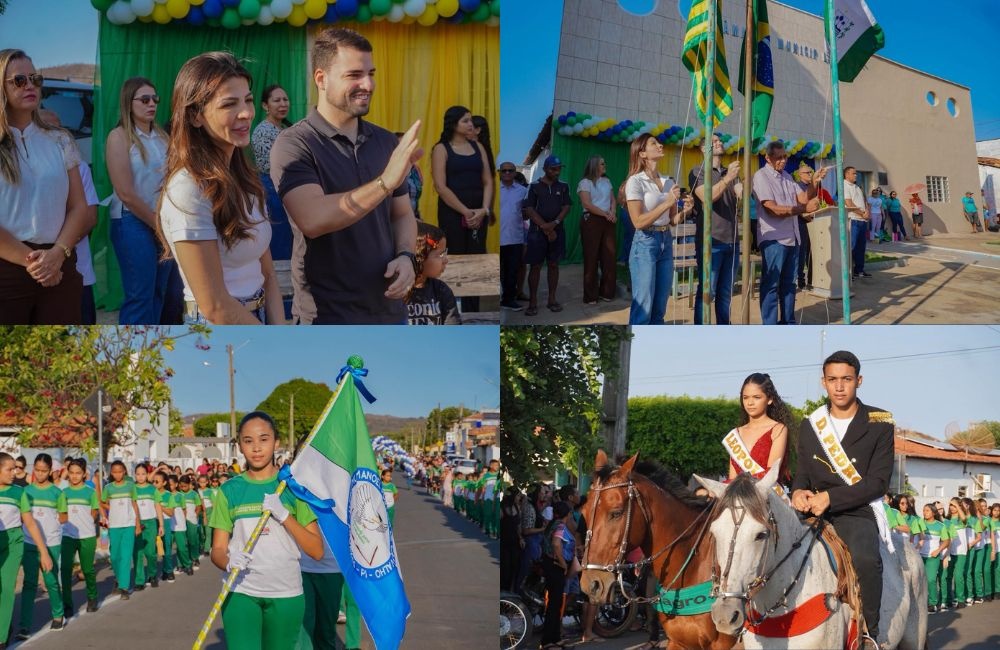 Aroazes celebra 7 de Setembro com desfile cívico e destaque para educação