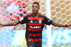 Atacante do Flamengo comemora gol no mundial de clubes (Foto: Gilvan de Souza/ Flamengo) Atacante do Flamengo comemora gol no mundial de clubes (Foto: Gilvan de Souza/ Flamengo)