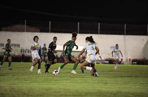 Atlético Piauiense empata com Liga São-Joanense pelo Piauiense feminino (Foto: Atlético Piauiense) Atlético Piauiense empata com Liga São-Joanense pelo Piauiense feminino (Foto: Atlético Piauiense)