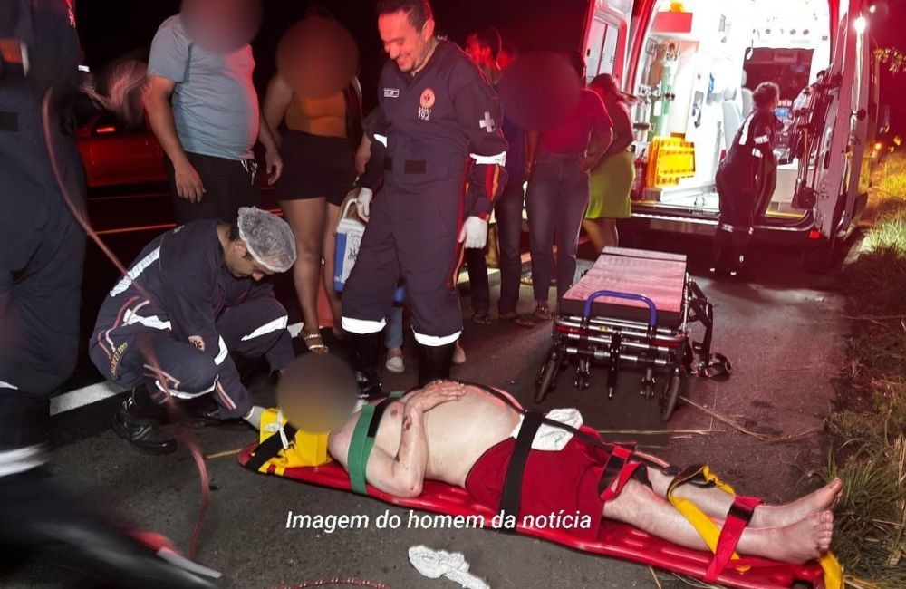 BR-343 registra duplo acidente após colisão de veículos com animal