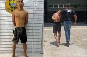 'Cabecinha' é preso suspeito de tentativa de assalto em Parnaíba (Foto: J. Marcos Folha do Delta) 'Cabecinha' é preso suspeito de tentativa de assalto em Parnaíba (Foto: J. Marcos Folha do Delta)