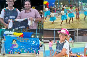 Cajueiro da Praia celebra cultura em Mostra Folclórica (Foto: Reprodução/Redes sociais) Cajueiro da Praia celebra cultura em Mostra Folclórica (Foto: Reprodução/Redes sociais)