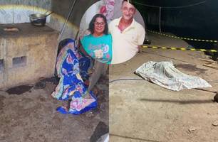 Casal é encontrado morto com marcas de violência em zona Rural de Amarante (Foto: Divulgação/PMPI) Casal é encontrado morto com marcas de violência em zona Rural de Amarante (Foto: Divulgação/PMPI)