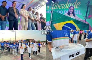 Caxingó celebra 7 de Setembro com desfile cívico e homenagens a 30 anos de cultura (Foto: Assessoria) Caxingó celebra 7 de Setembro com desfile cívico e homenagens a 30 anos de cultura (Foto: Assessoria)