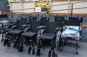 Ceir entrega mais de mil cadeiras de rodas para municípios do Piauí (Foto: Reprodução) Ceir entrega mais de mil cadeiras de rodas para municípios do Piauí (Foto: Reprodução)