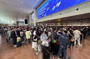 Ciberataque afeta aeroportos da Europa e causa atrasos e cancelamentos (Foto: Marta Fiorin / Reuters) Ciberataque afeta aeroportos da Europa e causa atrasos e cancelamentos (Foto: Marta Fiorin / Reuters)