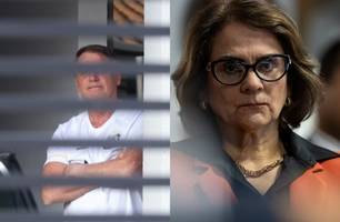 Damares faz 'visitinha' a Jair Bolsonaro horas antes julgamento: ‘está sereno’ (Foto: Reprodução) Damares faz 'visitinha' a Jair Bolsonaro horas antes julgamento: ‘está sereno’ (Foto: Reprodução)
