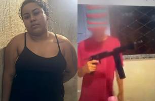 Decap prende mulher por tráfico e apreende menor por apologia ao crime em Teresina (Foto: Reprodução) Decap prende mulher por tráfico e apreende menor por apologia ao crime em Teresina (Foto: Reprodução)