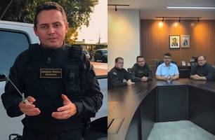 Delegado Charles Pessoa deixa o comando do DRACO (Foto: Reprodução/Instagram) Delegado Charles Pessoa deixa o comando do DRACO (Foto: Reprodução/Instagram)