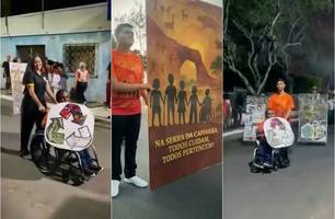 Desfile de 7 de Setembro em São Raimundo Nonato tem sua primeira Ala Inclusiva (Foto: Reprodução) Desfile de 7 de Setembro em São Raimundo Nonato tem sua primeira Ala Inclusiva (Foto: Reprodução)