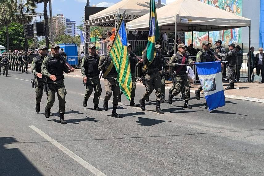 Desfile de 7 de Setembro reúne mais de 50 instituições e leva multidão a Teresina Desfile de 7 de Setembro reúne mais de 50 instituições e leva multidão a Teresina