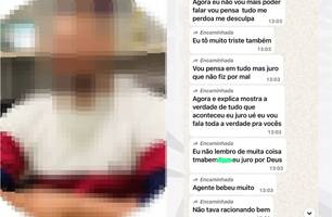 Em rede social, homem assume estupro em Monsenhor Gil: 'foi a bebida!' (Foto: Reprodução) Em rede social, homem assume estupro em Monsenhor Gil: 'foi a bebida!' (Foto: Reprodução)