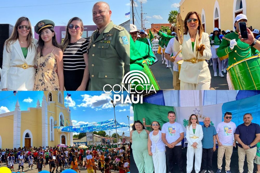 Esperantina celebra 7 de Setembro com grande desfile cívico