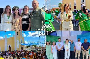 Esperantina celebra 7 de Setembro com grande desfile cívico (Foto: Reprodução) Esperantina celebra 7 de Setembro com grande desfile cívico (Foto: Reprodução)