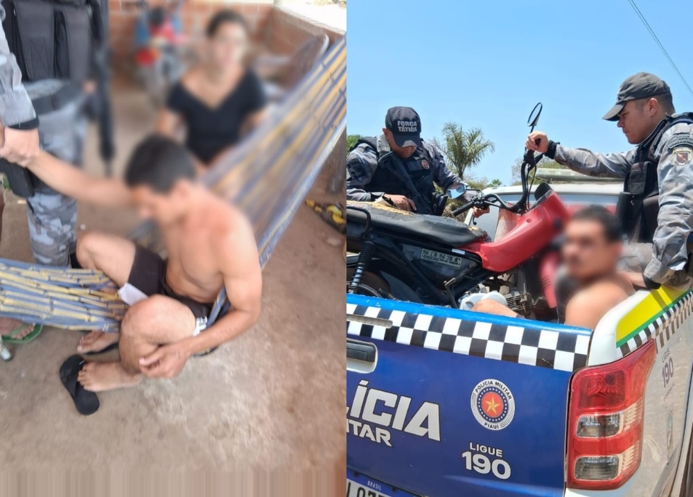 'Farinha' foragido por roubo de motocicleta é preso novamente em Campo Maior