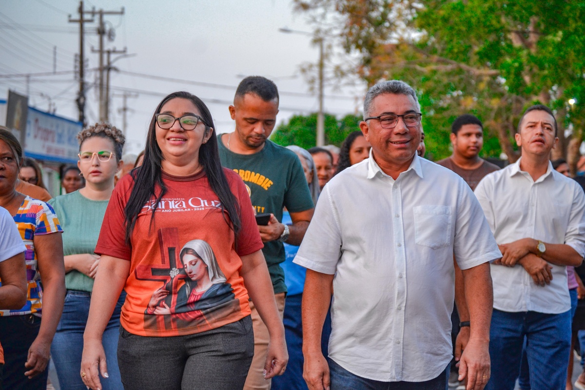 Fiéis celebram novenário em honra à Santa Cruz no município de São Gonçalo
