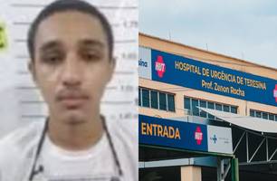 Foragido troca tiros com a polícia e acaba baleado na zona Leste de Teresina (Foto: Reprodução) Foragido troca tiros com a polícia e acaba baleado na zona Leste de Teresina (Foto: Reprodução)