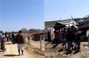 Homem compra lote invadido por R$ 2 mil, mas polícia reintegra posse em Teresina (Foto: Reprodução) Homem compra lote invadido por R$ 2 mil, mas polícia reintegra posse em Teresina (Foto: Reprodução)