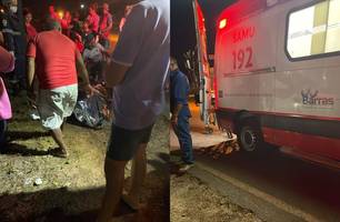 Homem morre após colidir com animal em loteamento na cidade de Barras (Foto: Reprodução) Homem morre após colidir com animal em loteamento na cidade de Barras (Foto: Reprodução)