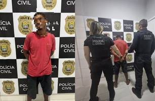 Homem procurado por arrombamento no Maranhão é preso no Centro de Teresina (Foto: Reprodução) Homem procurado por arrombamento no Maranhão é preso no Centro de Teresina (Foto: Reprodução)