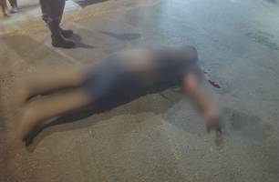 Homem usando tornozeleira eletrônica é executado a tiros na zona Norte de Teresina (Foto: Reprodução) Homem usando tornozeleira eletrônica é executado a tiros na zona Norte de Teresina (Foto: Reprodução)