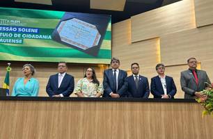 Homenageados com o Título de Cidadania Piauiense (Foto: Heitor Carvalho/Conecta Piauí) Homenageados com o Título de Cidadania Piauiense (Foto: Heitor Carvalho/Conecta Piauí)