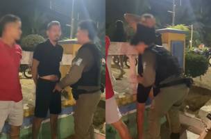 Jovem que vestiu farda da PM-PI para viralizar diz estar arrependido do vídeo (Foto: Reprodução/Redes Sociais) Jovem que vestiu farda da PM-PI para viralizar diz estar arrependido do vídeo (Foto: Reprodução/Redes Sociais)