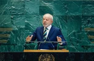 Lula diz que regulação de big techs evita 'terra sem lei' na internet (Foto: Ricardo Stuckert/PR) Lula diz que regulação de big techs evita 'terra sem lei' na internet (Foto: Ricardo Stuckert/PR)