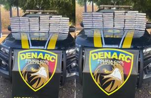 Motorista é preso com cocaína durante operação da PRF e Denarc em Picos (Foto: Divulgação/PRF) Motorista é preso com cocaína durante operação da PRF e Denarc em Picos (Foto: Divulgação/PRF)