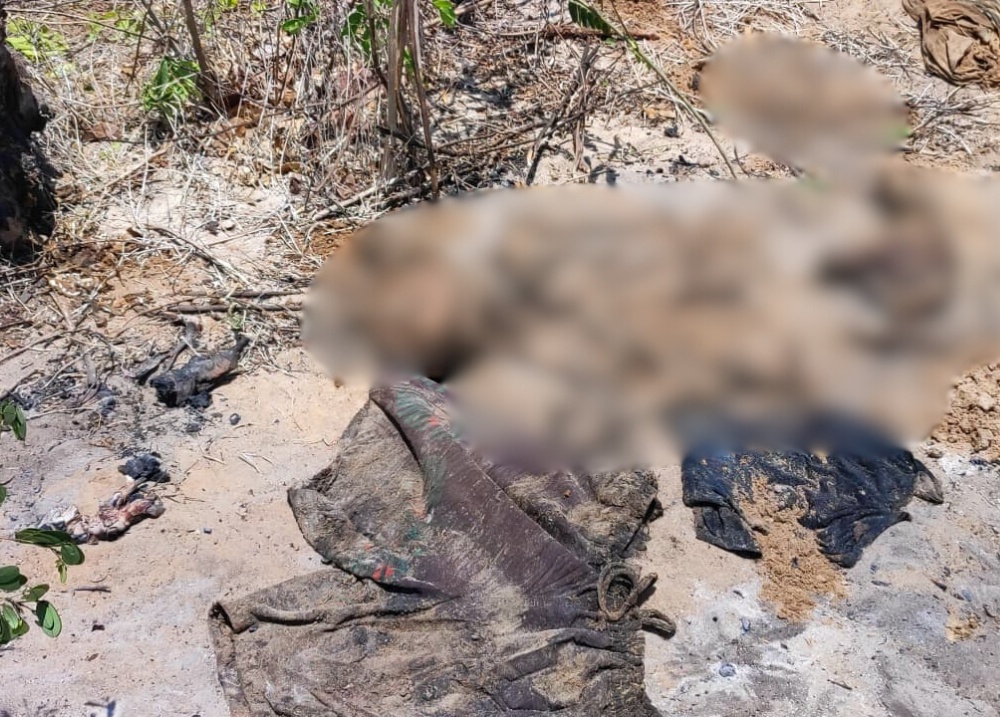 Ossada humana é encontrada em cova no bairro Morro do Carcará, em Parnaíba