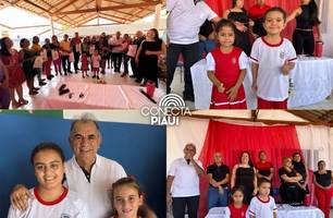 Pau D’Arco do Piauí realiza entrega de fardamento escolar para alunos da rede (Foto: Reprodução) Pau D’Arco do Piauí realiza entrega de fardamento escolar para alunos da rede (Foto: Reprodução)