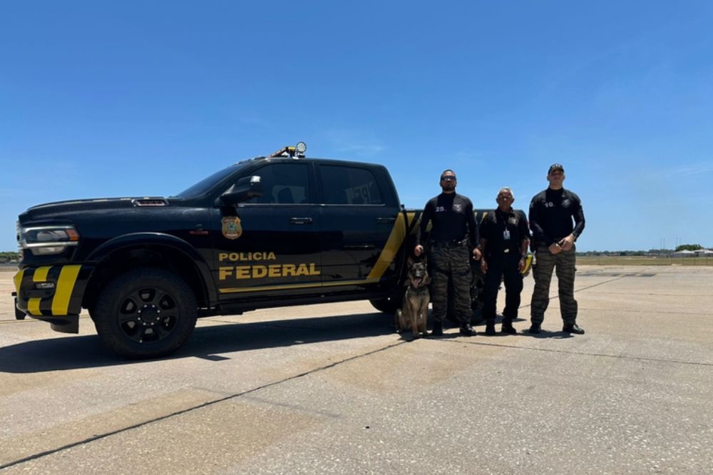 PF e Polícia Penal realizam fiscalização no Aeroporto de Teresina