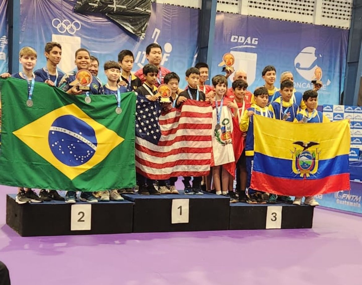 Piauiense brilha e faz Brasil conquistar a prata no Pan-Americano de Tênis de Mesa