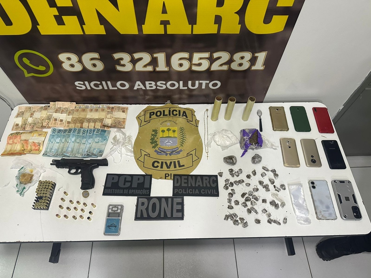 Polícia prende 'Manilão', acusado de homicídios e tráfico de drogas em Teresina