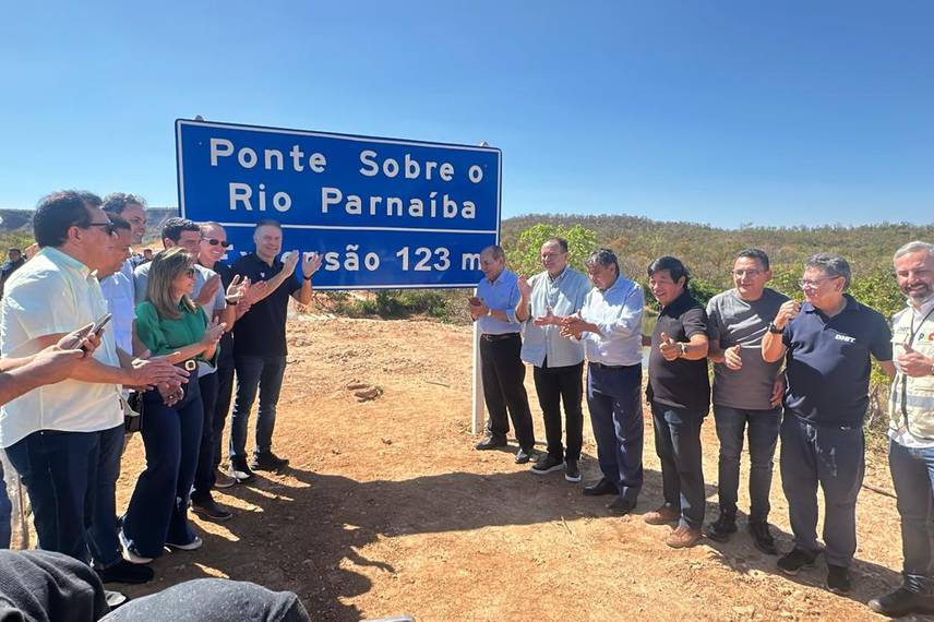 Ponte sobre o rio Parnaíba é inaugurada entre Piauí e Maranhão Ponte sobre o rio Parnaíba é inaugurada entre Piauí e Maranhão