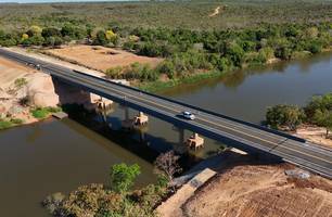 Ponte sobre o rio Parnaíba é inaugurada entre Piauí e Maranhão (Foto: Conecta Piauí) Ponte sobre o rio Parnaíba é inaugurada entre Piauí e Maranhão (Foto: Conecta Piauí)