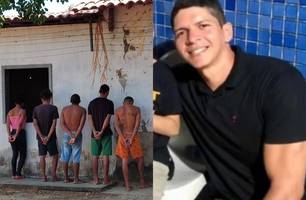 Prisão de envolvidos no assassinato de vigilante em Floriano (Foto: Conecta Piauí) Prisão de envolvidos no assassinato de vigilante em Floriano (Foto: Conecta Piauí)