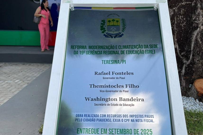 Rafael Fonteles inaugura obras de modernização da Educação na zona Sul de Teresina Rafael Fonteles inaugura obras de modernização da Educação na zona Sul de Teresina
