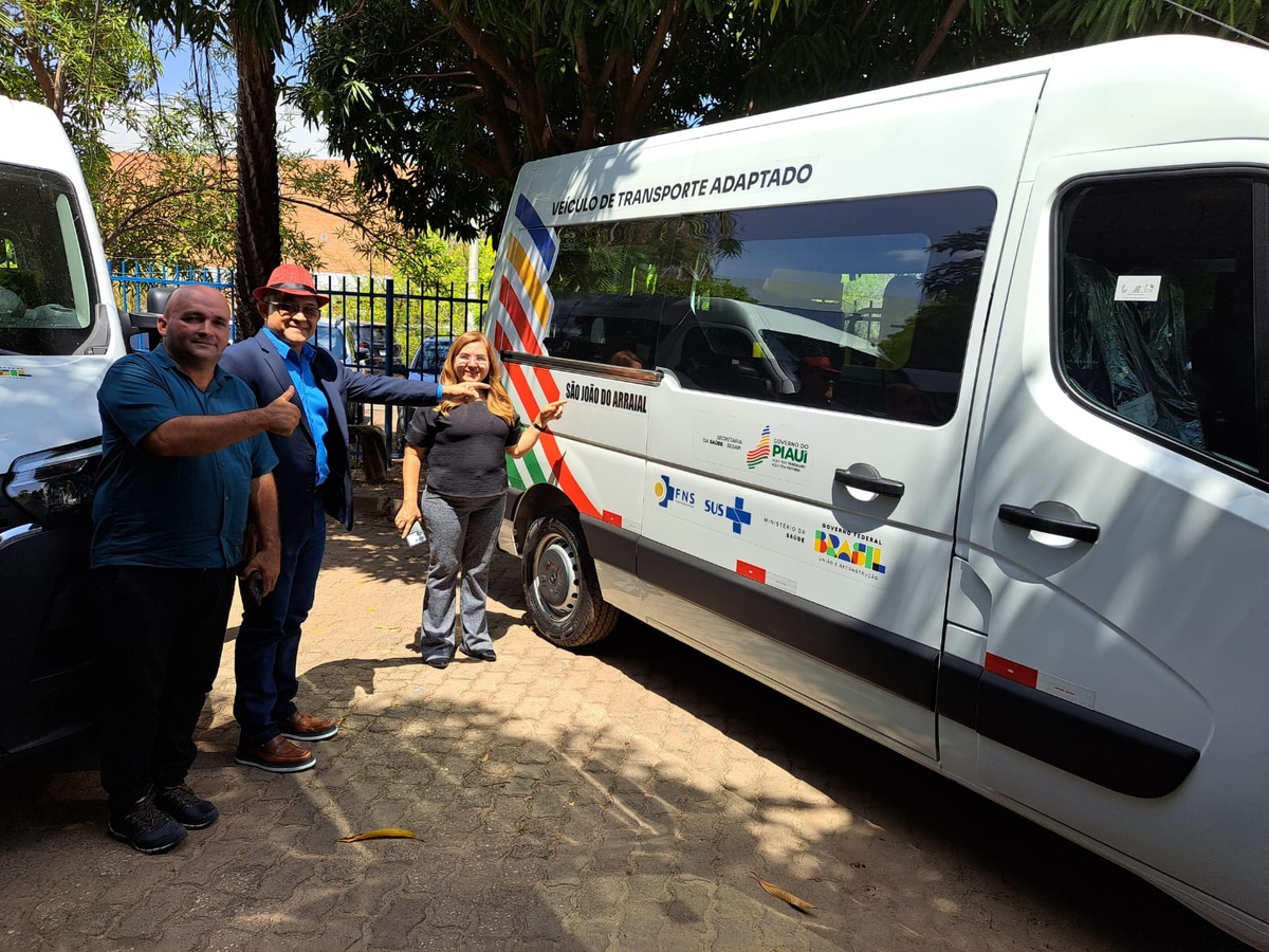 São João do Arraial recebe Van Adaptada para pacientes com deficiência