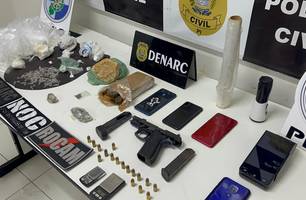 Sete pessoas são presas durante operação contra o tráfico de drogas em Teresina (Foto: Divulgação/DENARC) Sete pessoas são presas durante operação contra o tráfico de drogas em Teresina (Foto: Divulgação/DENARC)
