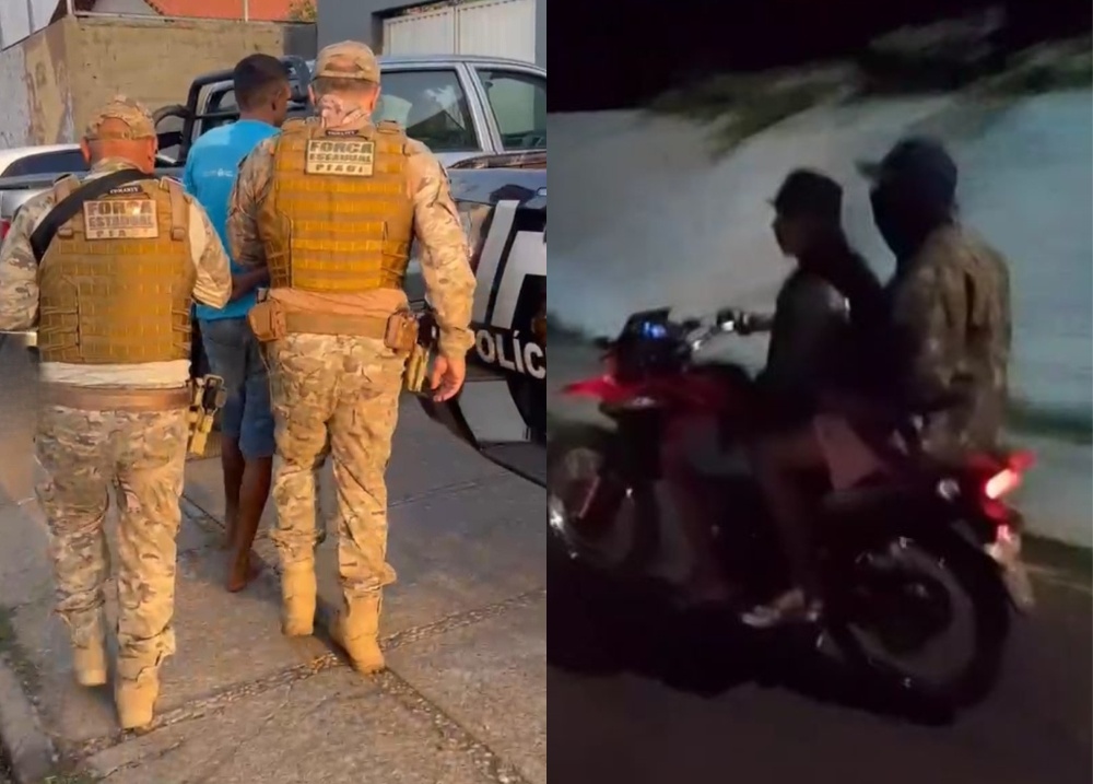 Suspeito de ameaçar rivais em vídeo e balear família é preso em Teresina