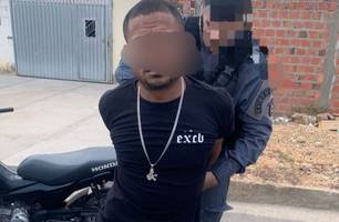 Suspeito de homicídio e integrar Bonde dos 40 é preso em Parnarama (Foto: Reprodução) Suspeito de homicídio e integrar Bonde dos 40 é preso em Parnarama (Foto: Reprodução)
