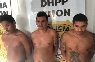 Trio apelidado como “Gostosos do Tráfico” é preso pela segunda vez em Timon (Foto: Divulgação/Polícia Civil) Trio apelidado como “Gostosos do Tráfico” é preso pela segunda vez em Timon (Foto: Divulgação/Polícia Civil)